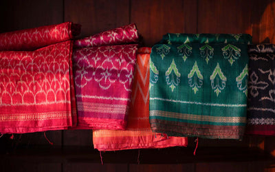 Tussar Ikat Saris