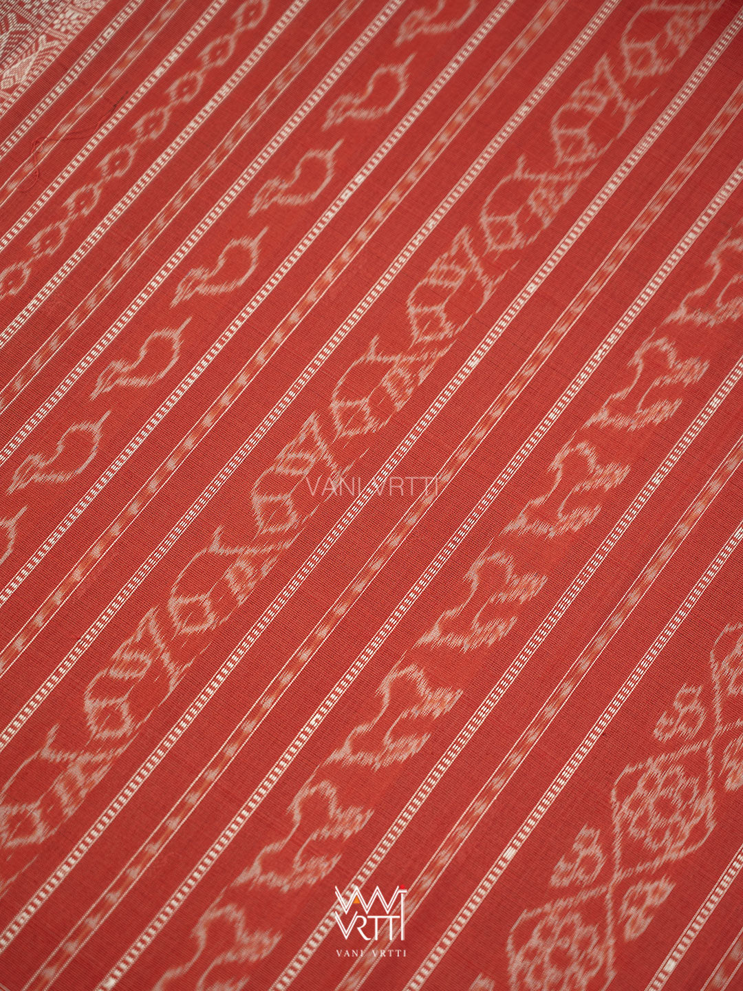 Black Madder Matsya Checks Natural Dyed Cotton Ikat Saree