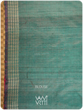 Tomato Red Matsya Kachhap Handspun Tussar Silk Saree