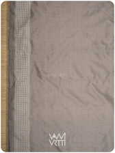 Grey Tulasi Chauda Tea Leaf Natural Dyed Mulberry Silk Ikat Saree