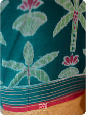 Banana Tree Ikat Cotton Blouse