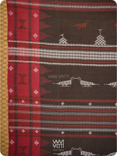 Deep Coffee Red Madder Tribal Masterweave Kotpad Saree