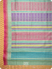 Pista Green Ananta Handspun Tussar Silk Saree