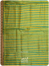 Banana Yellow Deomali Kondha Handspun Tussar Silk Sari
