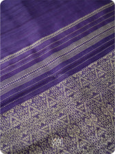 Baingani Emerald Madhumalati Handspun Tussar Silk Saree