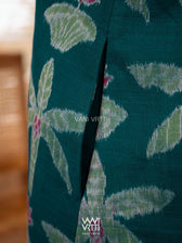 Banana Tree Reversible Zig Zag Ikat Kimono Collar Tunic Jacket