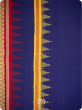 Purple Cotton Ganjam Bomkai Saree
