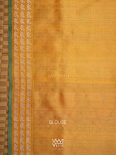 Red Purple Mustard Veena Pani Lata Master Weave Exclusive Handspun Tussar Silk Saree