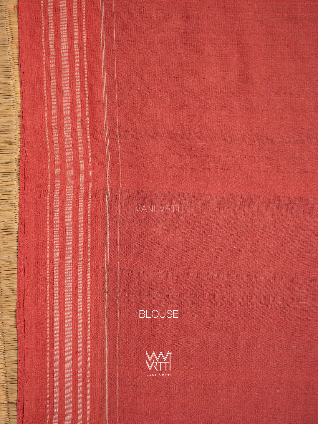 Indigo Blue Red Jotai Natural Dyed Cotton Ikat Saree