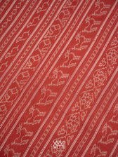 Black Madder Sunya Hiran Natural Dyed Cotton Ikat Saree