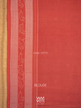 Black Madder Sunya Hiran Natural Dyed Cotton Ikat Saree