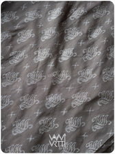 Grey Lilac Fern Butta Tea Leaf Natural Dyed Mulberry Silk Ikat Saree