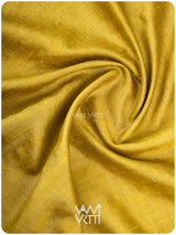 Purple Lime Yellow Ganga Jamuna Antara Handspun Tussar Silk Saree