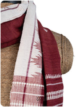 Madder Red Diamond Butta Kotpad Shawl