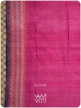 Mango Yellow Purple Veena Pani Lata Master Weave Exclusive Handspun Tussar Silk Saree