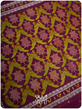 Deep Wine Pink Lotus Parrot Jaal Designer Exclusive Handspun Handwoven Tussar Silk Saree
