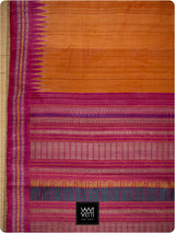 Narangi Rani Kachhap Handspun Tussar Silk Saree