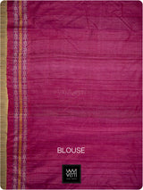 Narangi Rani Kachhap Handspun Tussar Silk Saree