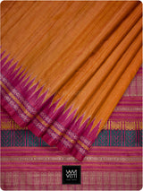 Narangi Rani Kachhap Handspun Tussar Silk Saree