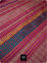 Narangi Rani Kachhap Handspun Tussar Silk Saree