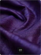 Wine Pink Purple Orange Antara Handspun Tussar Silk Saree