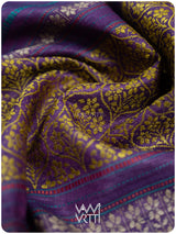 Deep Baingani Parijat Handspun Tussar Silk Saree