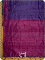 Baingani Firozi Rani Antara Handspun Tussar Silk Saree