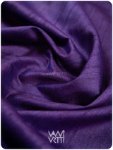 Deep Baingani Red Firozi Aarush Handspun Tussar Silk Saree