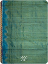 Fern Green Firozi Aarush Handspun Tussar Silk Saree