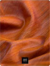 Rust Orange Purple Parijat Handspun Tussar Silk Saree